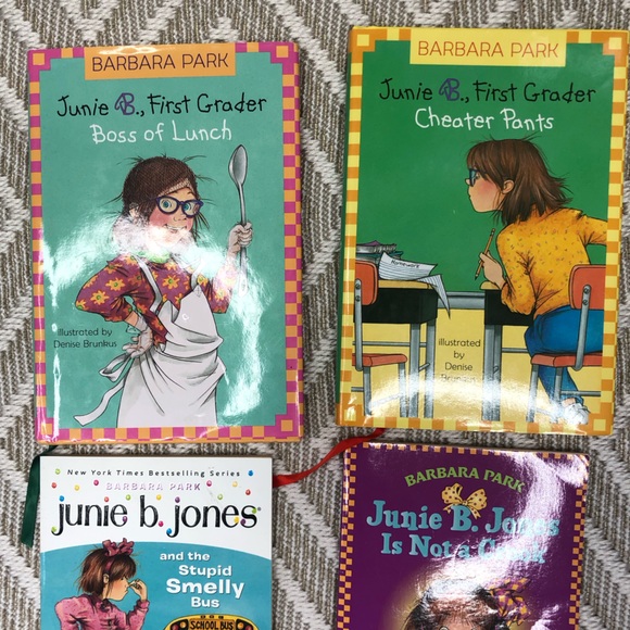 Junie B. Jones Children's Early Reader Chapter Books Set Lot of 8 - Picture 9 of 11